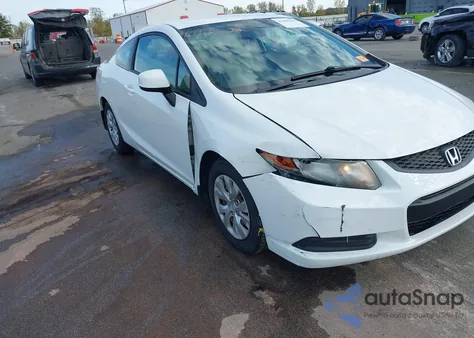 2012 Honda Civic Lx from USA, damaged, VIN 2HGFG3B58CH520173